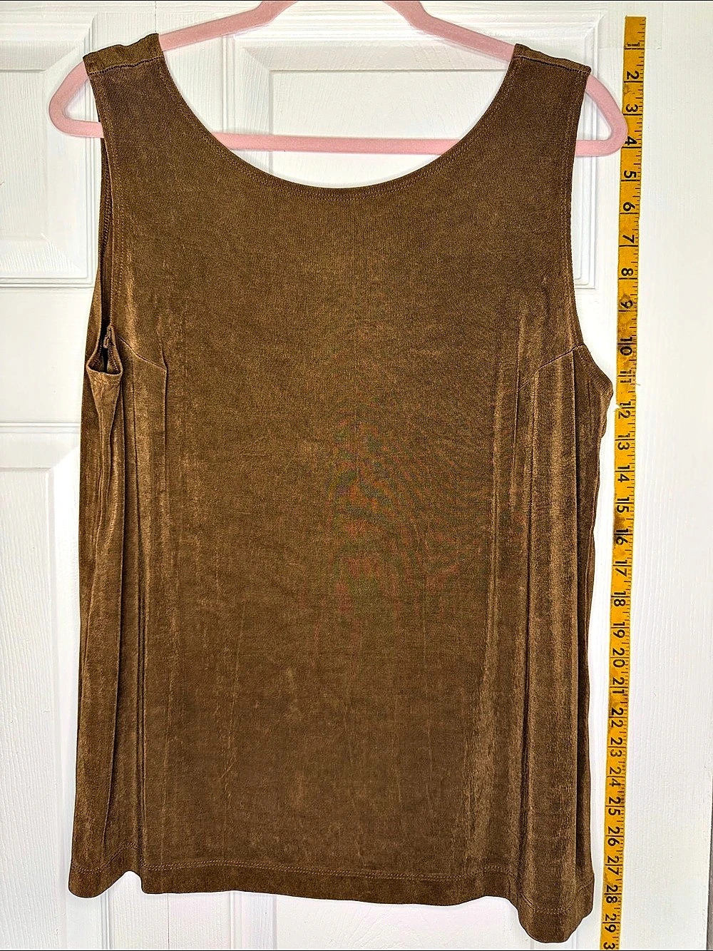 Chicos Travelers Shell in Brown